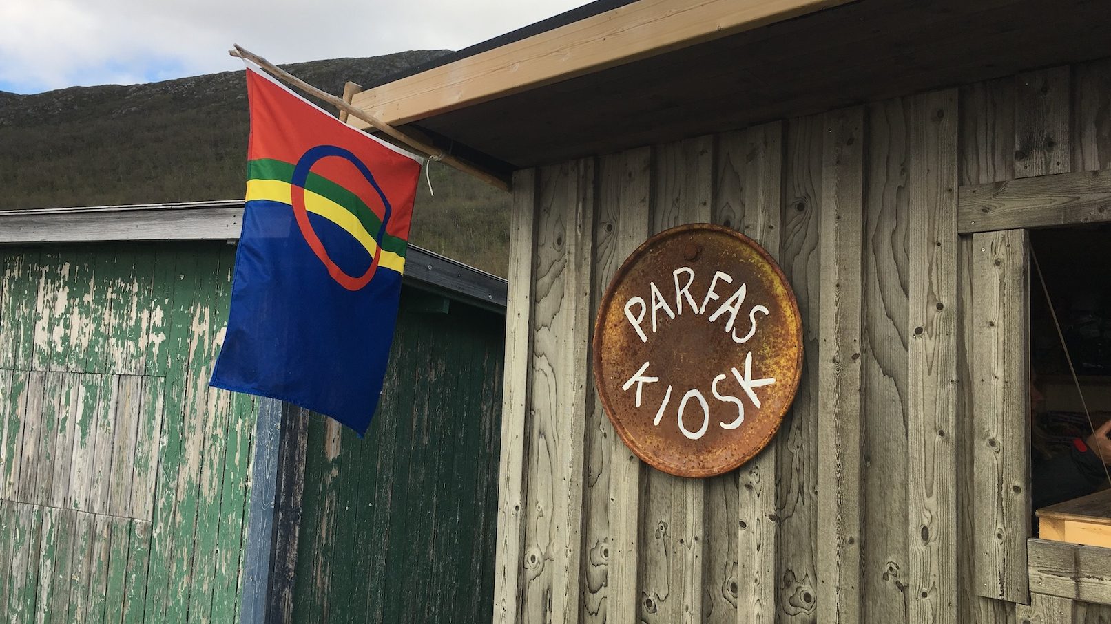 Parfas Kiosk i Stáloluokta