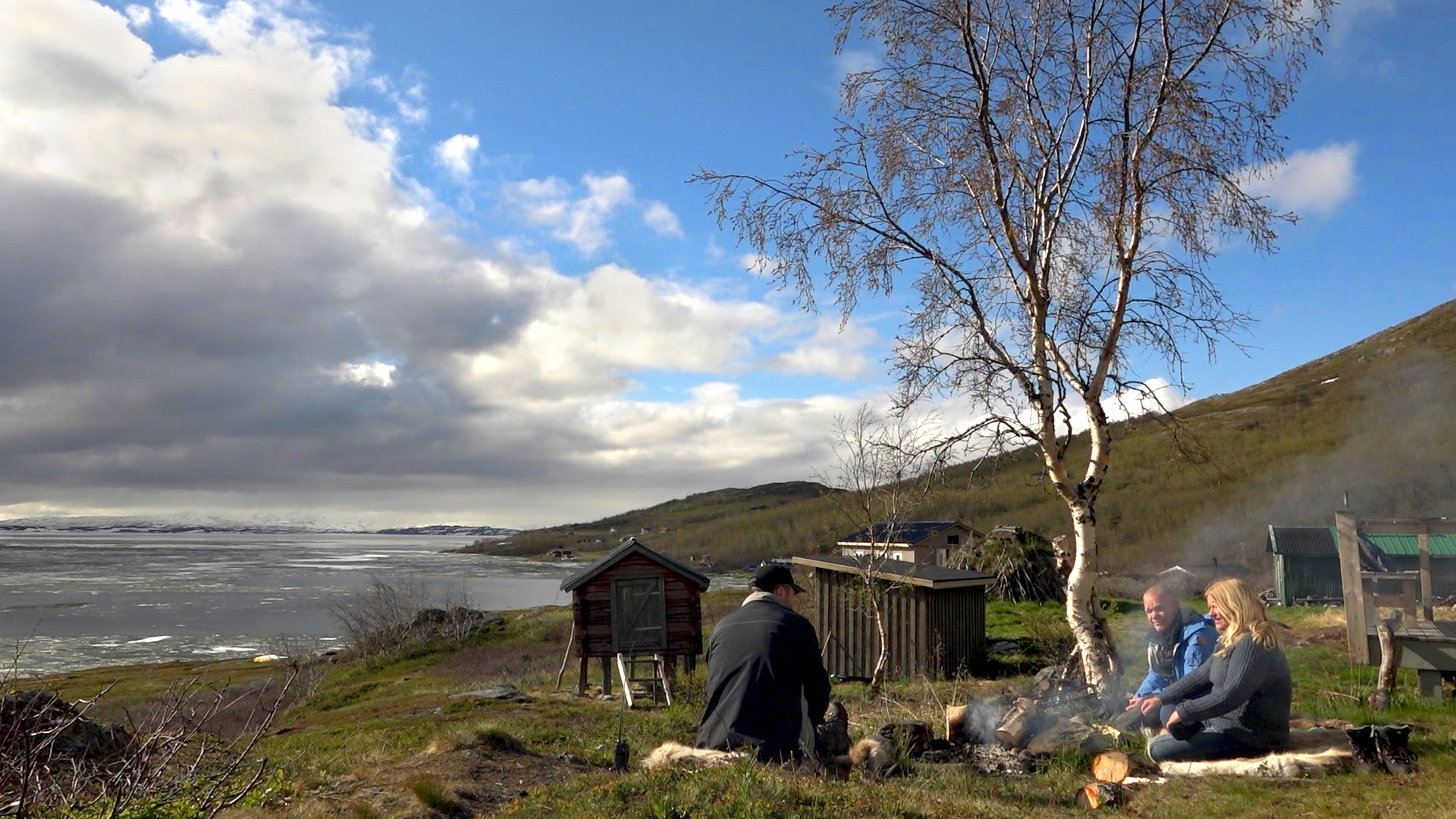 Hos familjen Parfa-Koskinen i Staloluokta-Samefolk